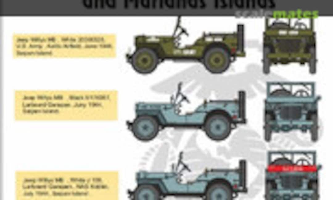 1:35 Jeep in the Battle of Saipan and Marianas Islands (ASK HMDT 35059) HMDT 35059