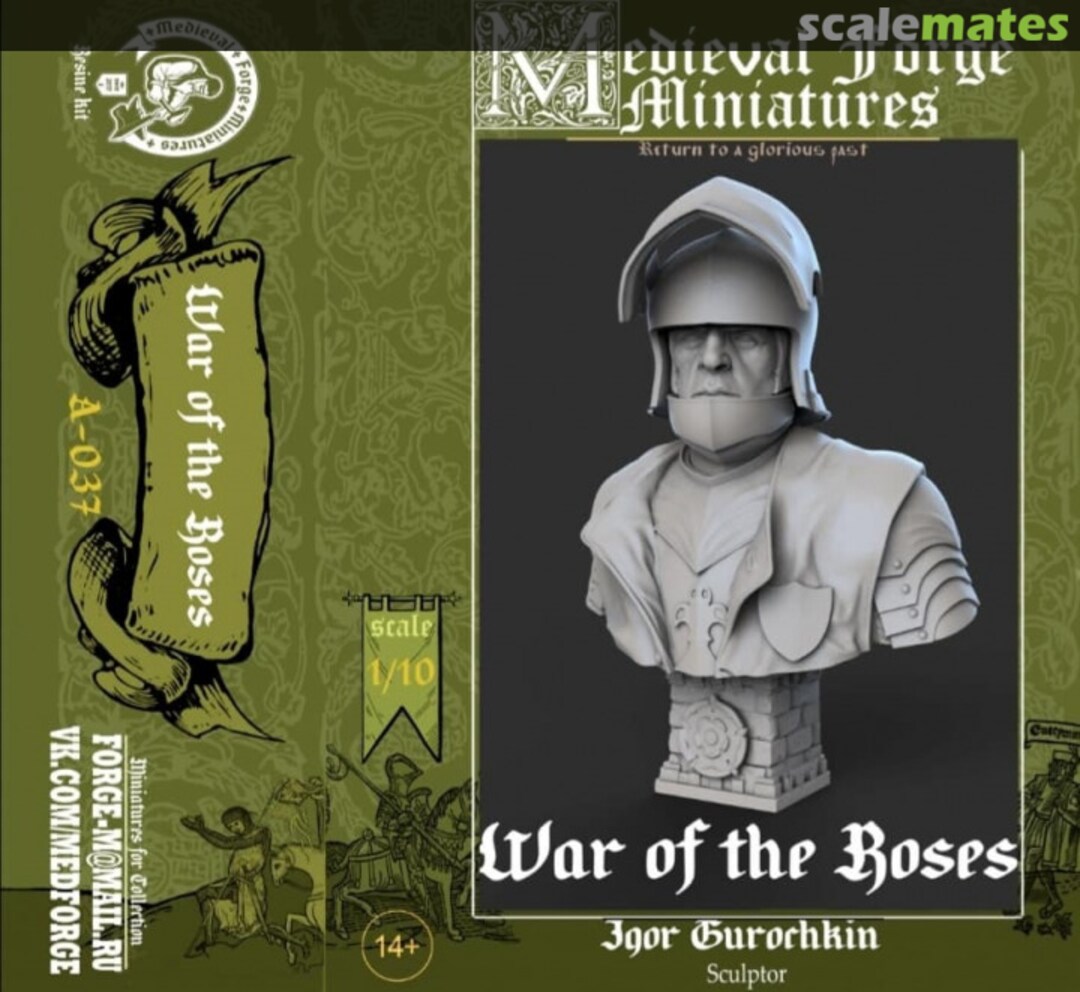 Boxart War of the Roses A-037 Medieval Forge Miniatures Boxart War of the Roses A-037 Medieval Forge Miniatures