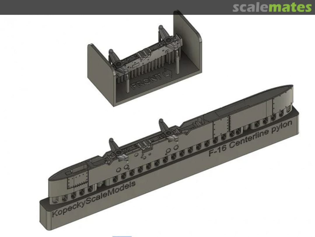 Boxart F-16 Centerline pylon 32042 Kopecky Scale Models Boxart F-16 Centerline pylon 32042 Kopecky Scale Models