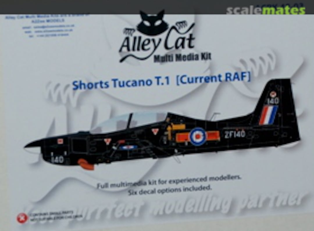 Boxart Short Tucano T.1 (current RAF) ACRK 48-03 Alley Cat Boxart Short Tucano T.1 (current RAF) ACRK 48-03 Alley Cat