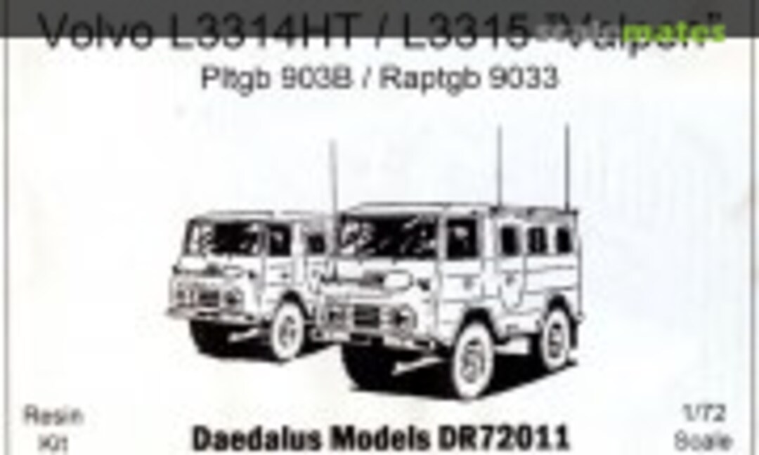 1:72 Volvo L3314HT / L3315 "Valpen" (Daedalus DR72011) DR72011