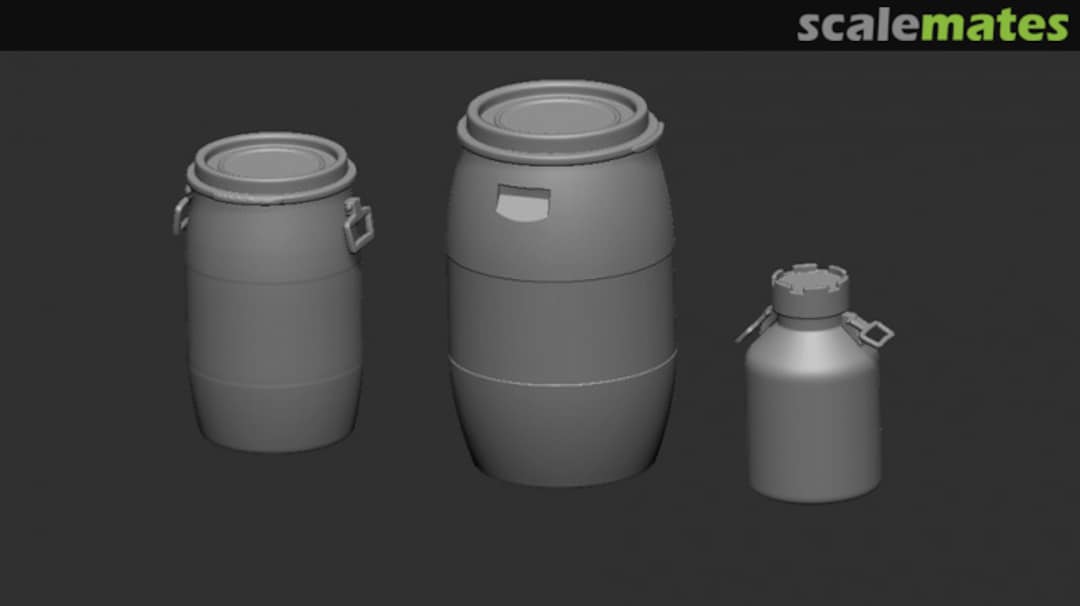 Boxart Plastic Barrels and Crutches C039-48 Firma49 Boxart Plastic Barrels and Crutches C039-48 Firma49