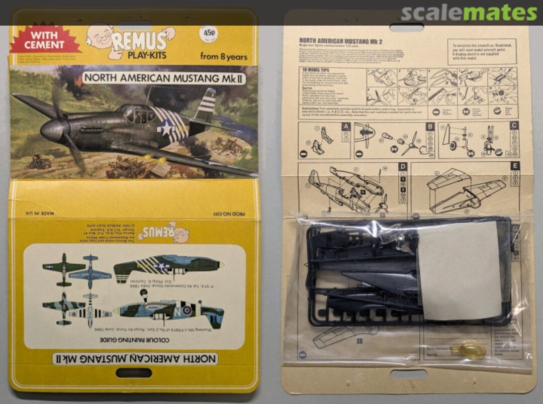 Contents North American Mustang Mk II 1019 Remus Play Kits Contents North American Mustang Mk II 1019 Remus Play Kits