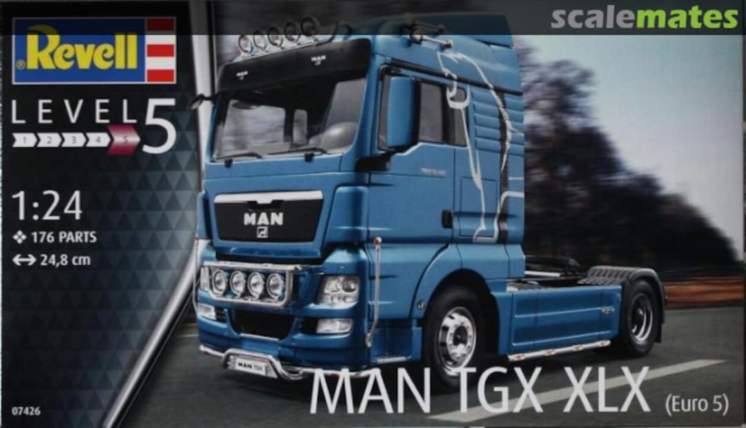 Boxart MAN TGX XLX 07426 Revell Boxart MAN TGX XLX 07426 Revell