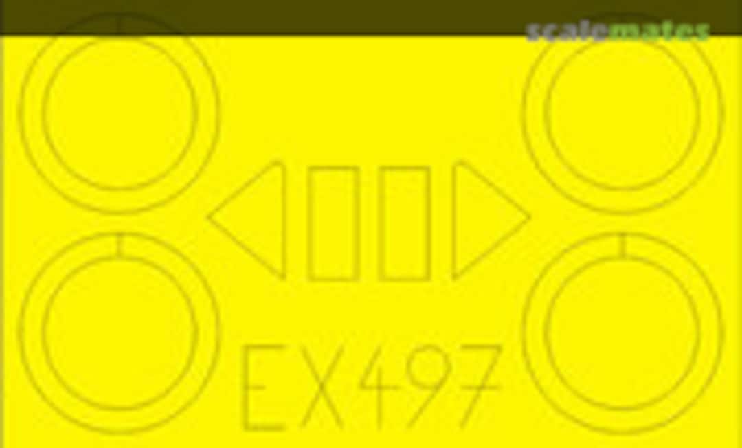 1:48 I-153 Chaika (Eduard EX497) EX497