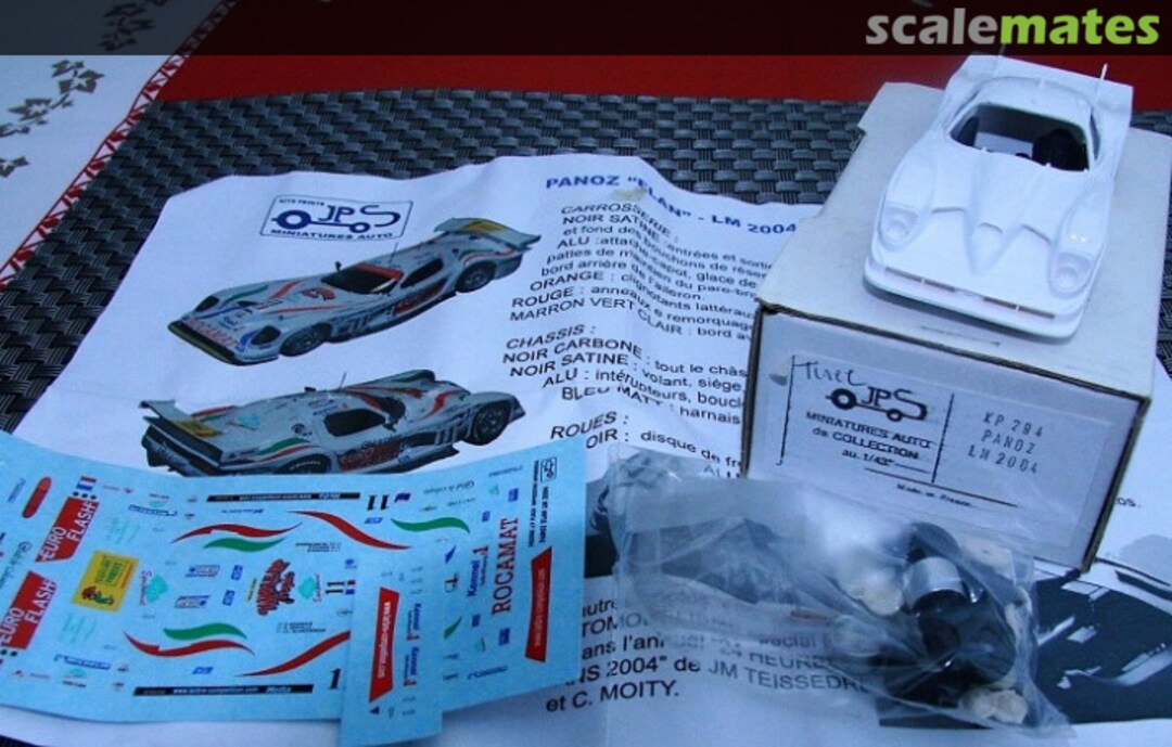 Boxart Panoz-Elan GTP #003 "EURO FLASH" KP294 JPS Miniatures Auto Boxart Panoz-Elan GTP #003 "EURO FLASH" KP294 JPS Miniatures Auto