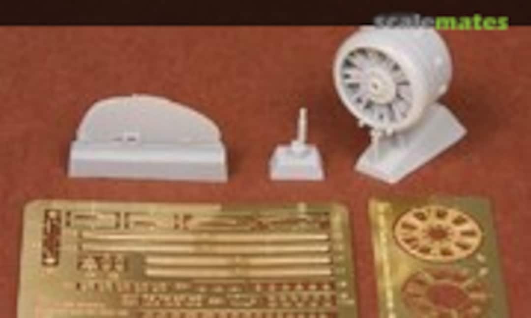 1:72 Polikarpov I-153 Chaika cowling + exterior set (SBS Model 72034) 72034