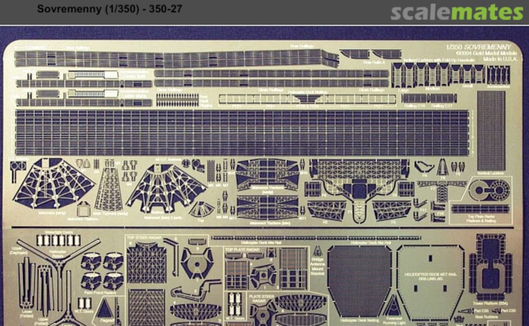 Boxart Sovremenny Class Destroyer (PE) 350-27 Gold Medal Models Boxart Sovremenny Class Destroyer (PE) 350-27 Gold Medal Models