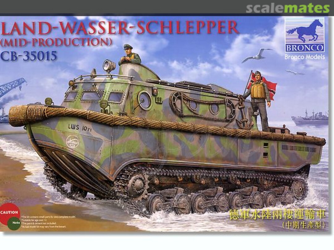 Boxart Land-Wasser-Schlepper CB35015 Bronco Boxart Land-Wasser-Schlepper CB35015 Bronco