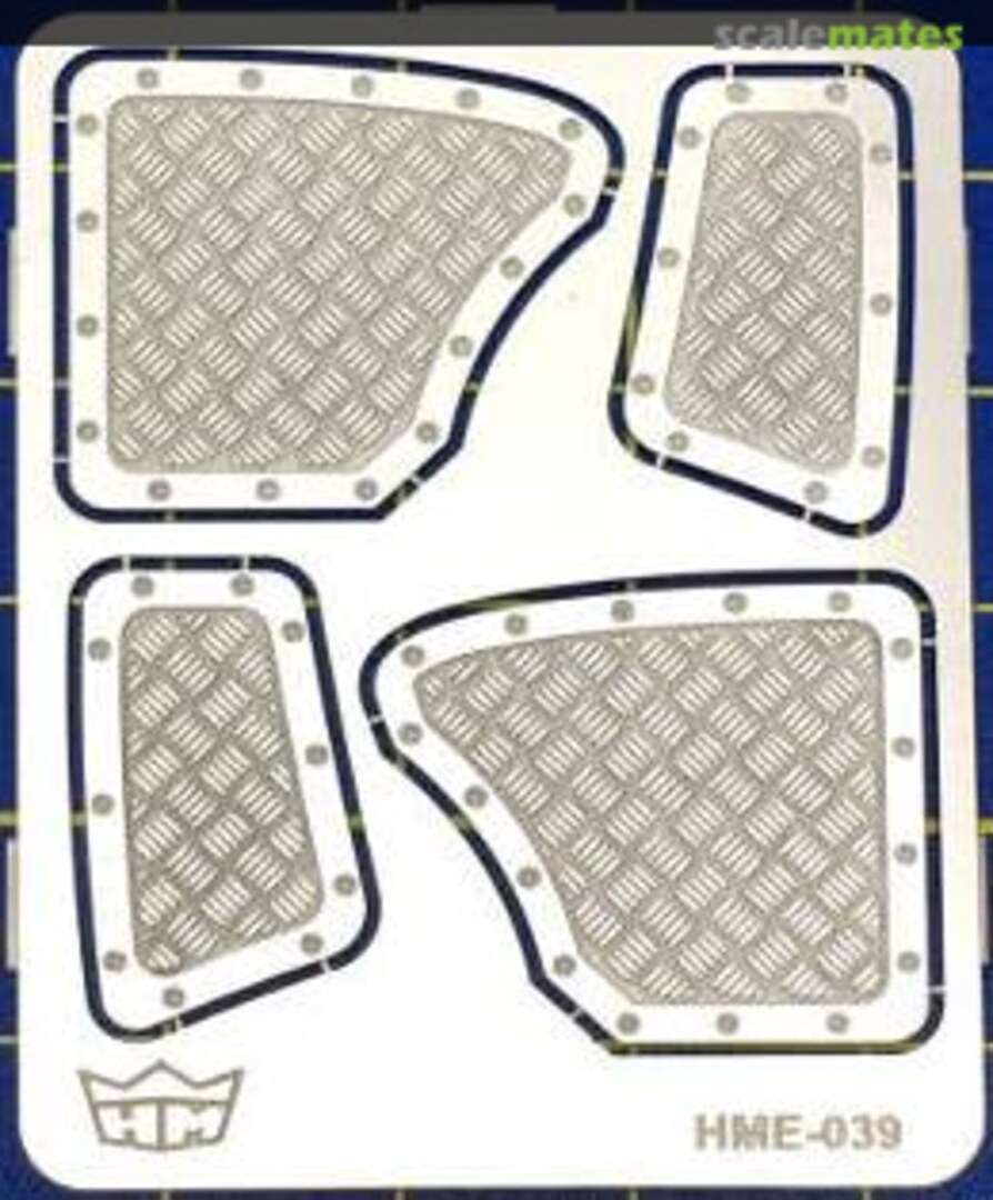 Boxart Aluminium rear panels for Volkswagen Beetle HME-039 Highlight Model Studio Boxart Aluminium rear panels for Volkswagen Beetle HME-039 Highlight Model Studio