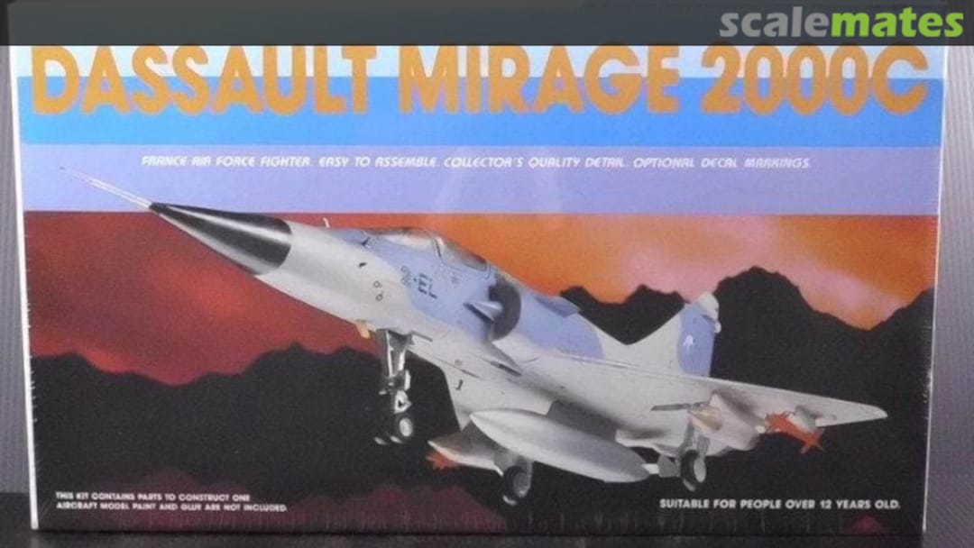 Boxart DASSAULT MIRAGE 2000C KM-18 Kiddyland Boxart DASSAULT MIRAGE 2000C KM-18 Kiddyland
