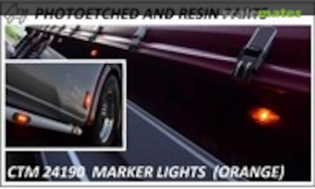 1:24 Marker lights (orange) (Czech Truck Model CTM 24190)
