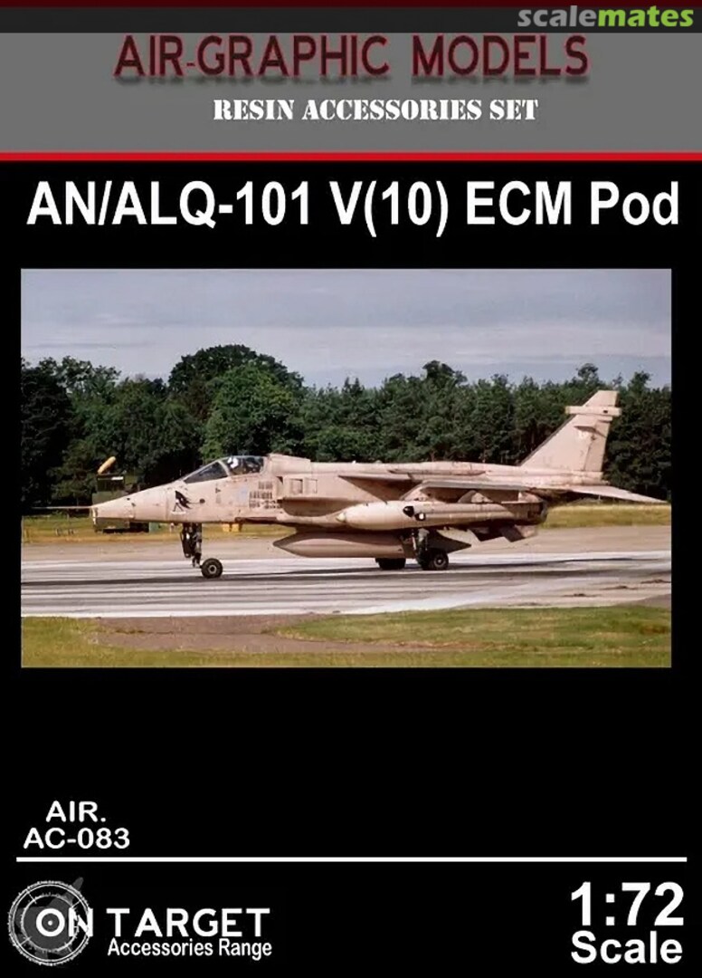 Boxart AN/ALQ-101 V(10) ECM Pod AIR.AC-083 Air-Graphics Models