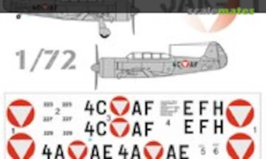 1:72 JAK-11 Österreichisches Bundesheer (Brent-Air-Decals FP 72114) FP 72114