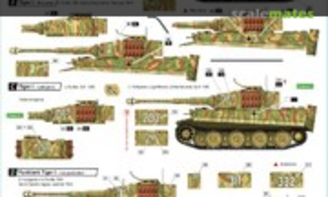 1:72 German tanks in Italy # 2. Tiger (Star Decals 72-A1022) 72-A1022
