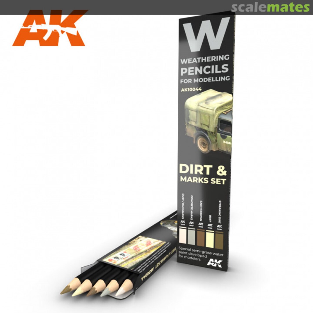 Boxart DIRT & MARKS Set AK 10044 AK Interactive Boxart DIRT & MARKS Set AK 10044 AK Interactive
