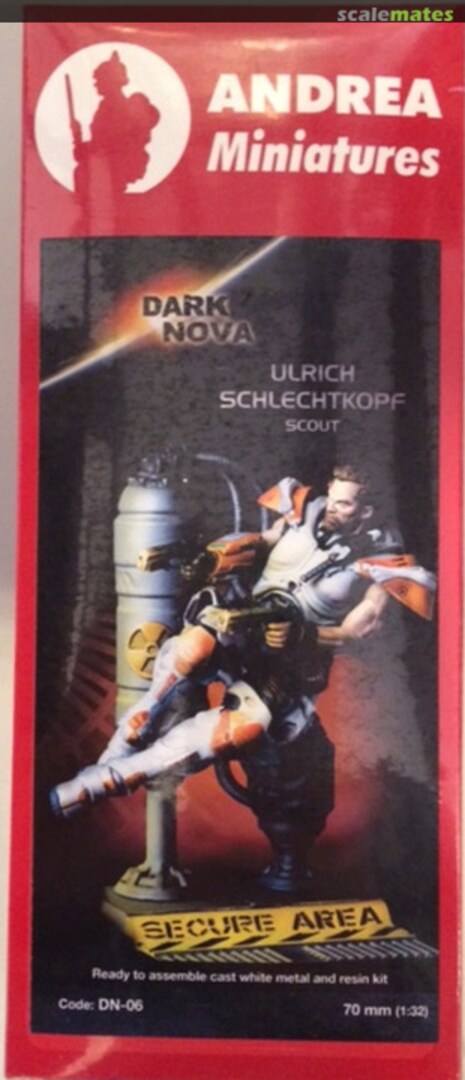 Boxart ULRICH SCHLECHTKOPF SCOUT DN-06 Andrea Miniatures Boxart ULRICH SCHLECHTKOPF SCOUT DN-06 Andrea Miniatures