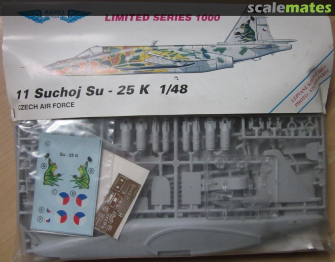 Boxart Suchoj Su-25K 11 AEROTEAM Boxart Suchoj Su-25K 11 AEROTEAM
