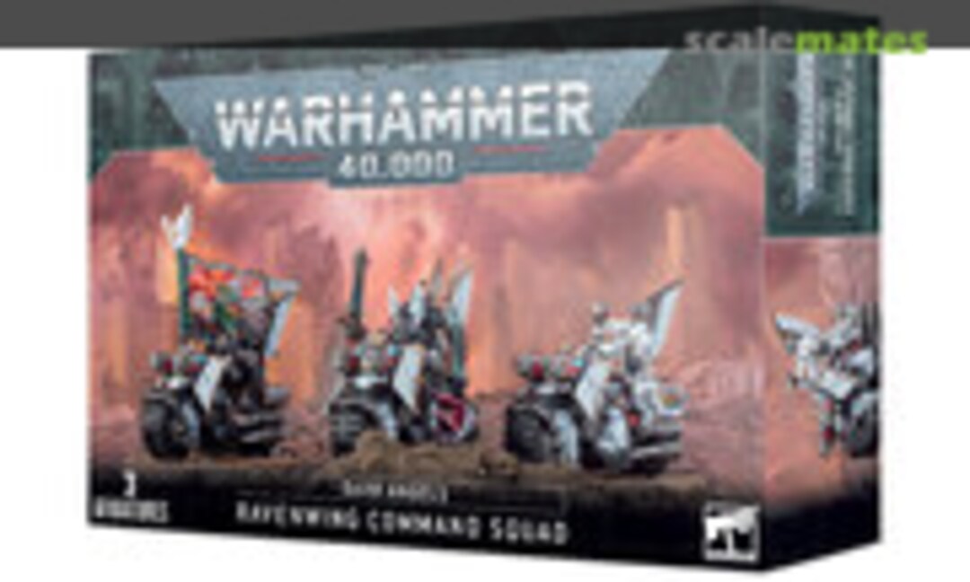 28mm Ravenwing Command Squad (Games Workshop 44-11) 44-11
