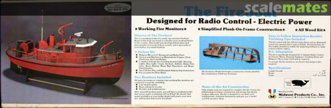 Boxart The Fireboat 960 Midwest Products Boxart The Fireboat 960 Midwest Products