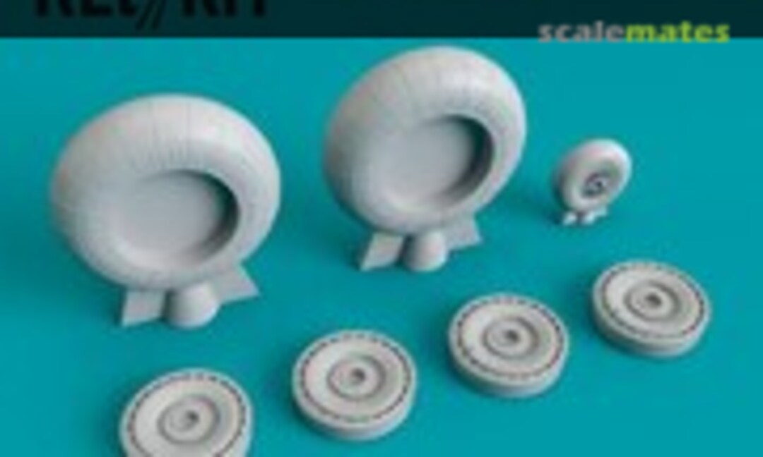 1:48 He 111 late - wheels set (ResKit RS48-0286) RS48-0286