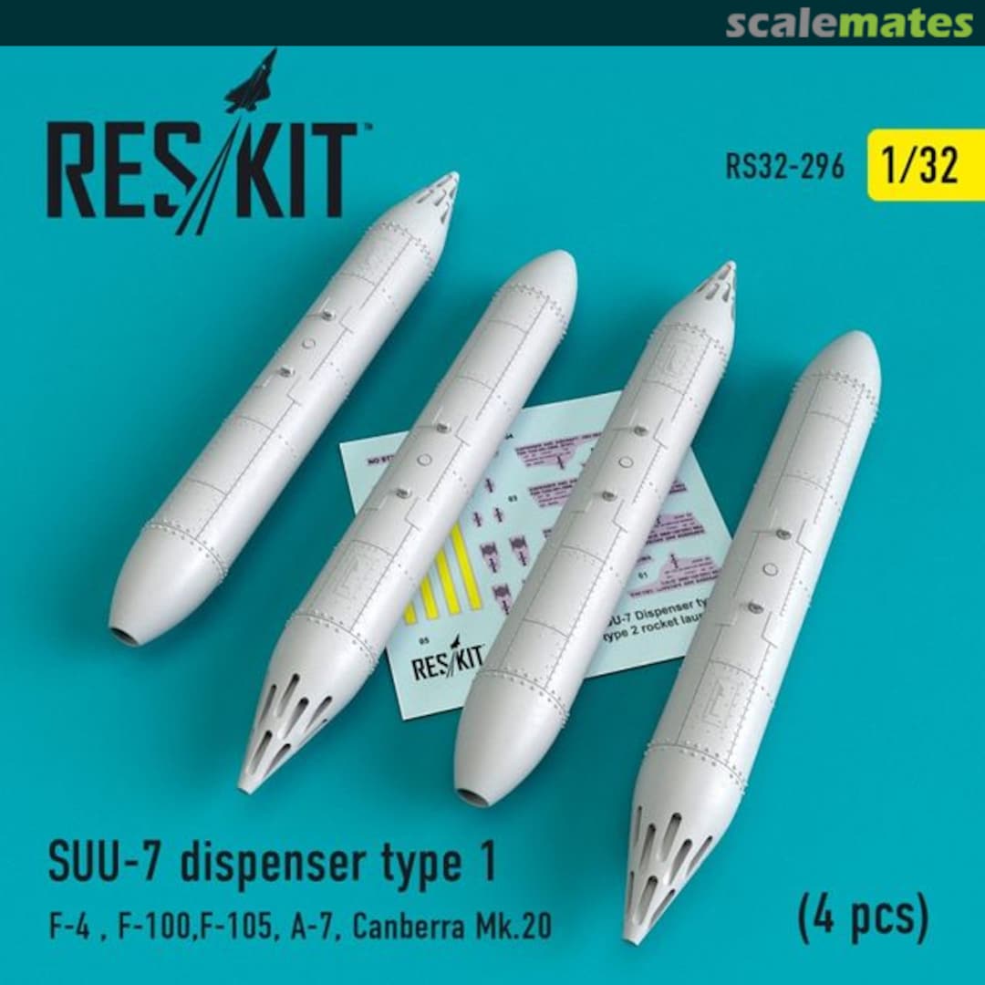 Boxart SUU-7 Dispenser type 1 (4 pcs) RS32-0296 ResKit