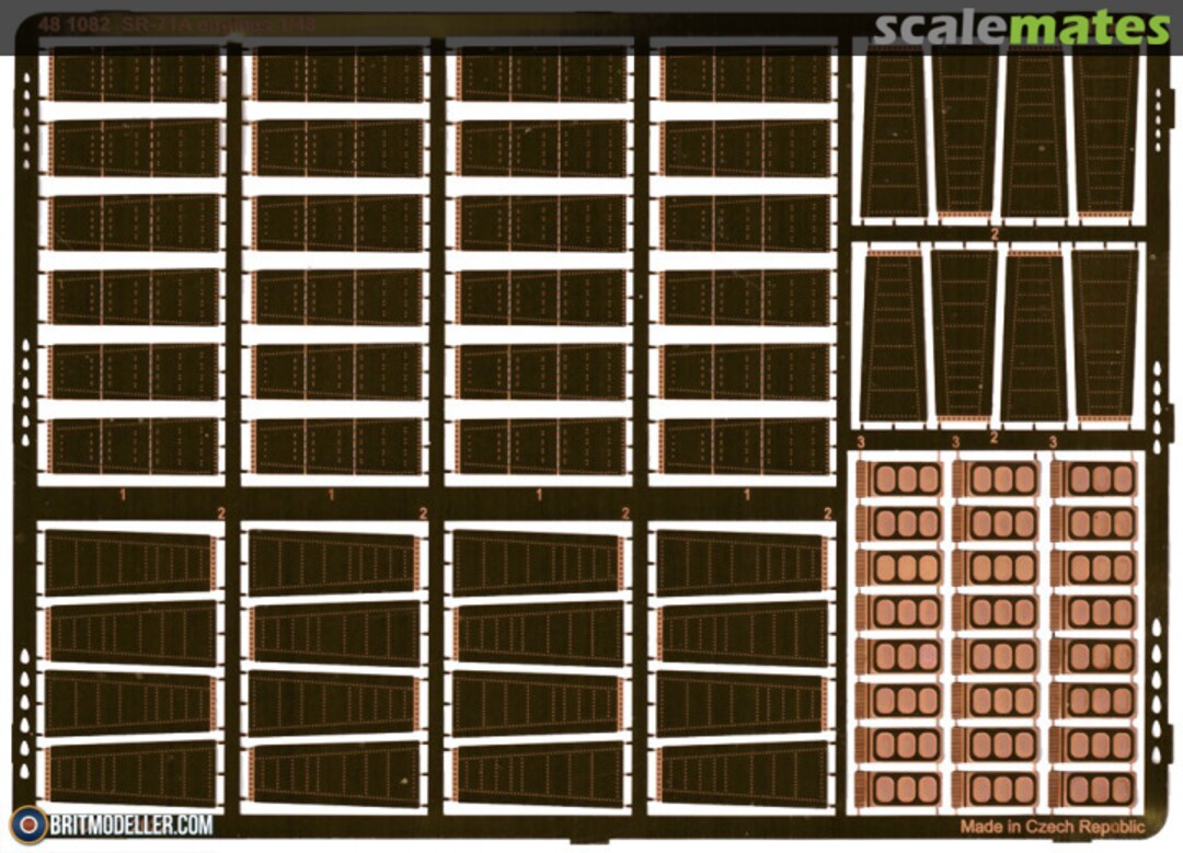 Boxart SR-71A engines 481082 Eduard Boxart SR-71A engines 481082 Eduard