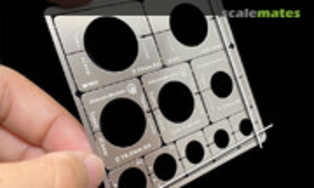 1:35 Road Wheels Painting Templates for WWII Tank (Alexen Model FG-AJ0051) FG-AJ0051