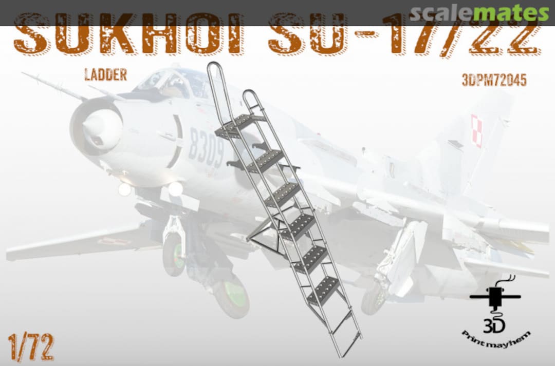 Boxart Sukhoi SU-17/22 Ladder 3DPM72045 3D Print Mayhem Boxart Sukhoi SU-17/22 Ladder 3DPM72045 3D Print Mayhem
