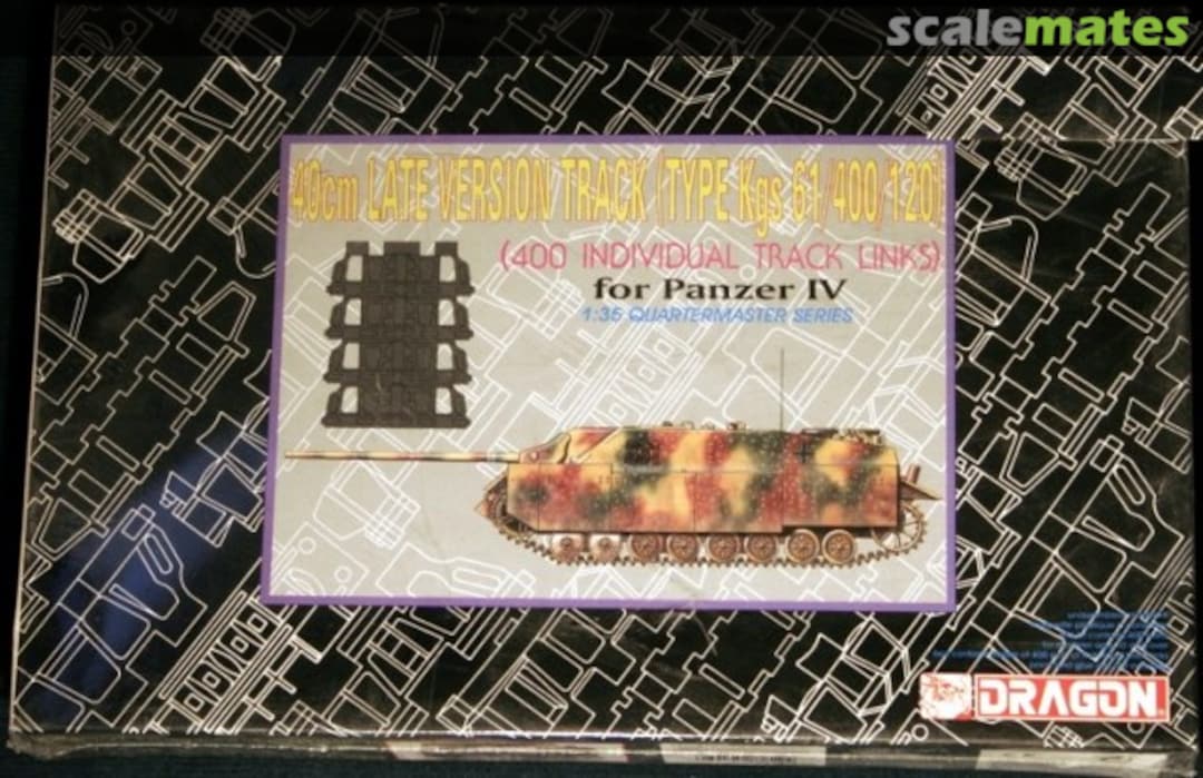 Boxart 40cm Late Version Track (Type Kgs 61/400/120) 3812 Dragon Boxart 40cm Late Version Track (Type Kgs 61/400/120) 3812 Dragon