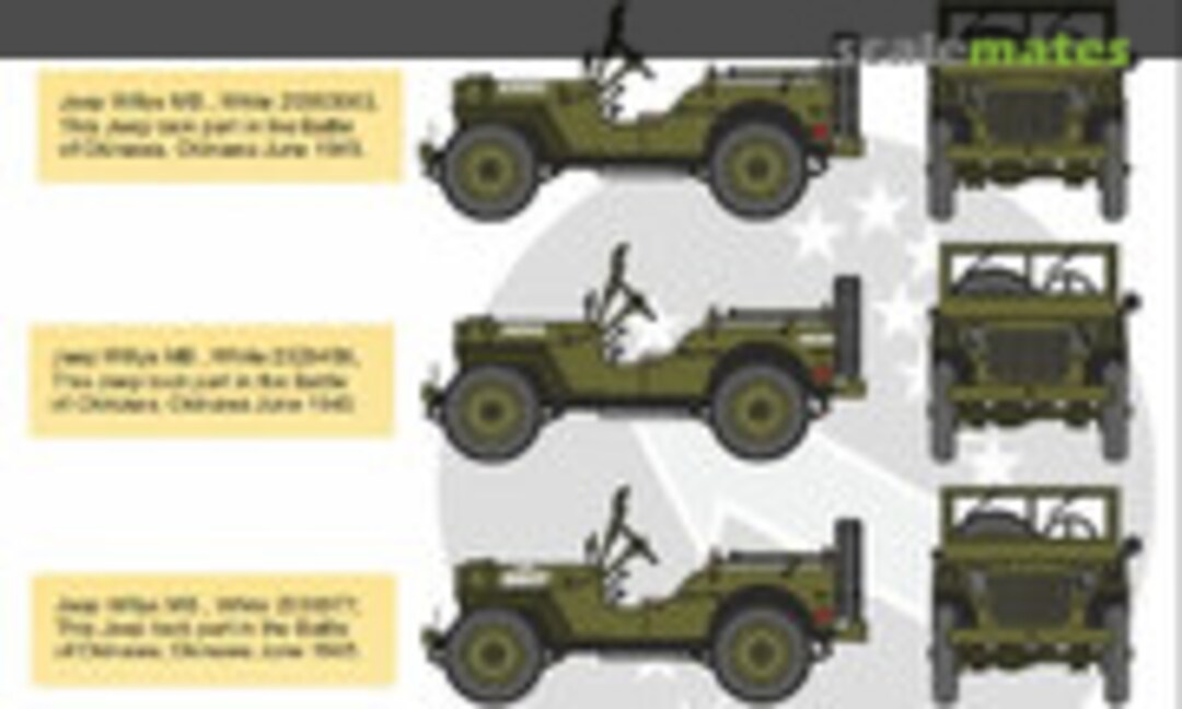 1:35 Jeep iin the Battle of Okinawa (ASK HMDT 35057) HMDT 35057