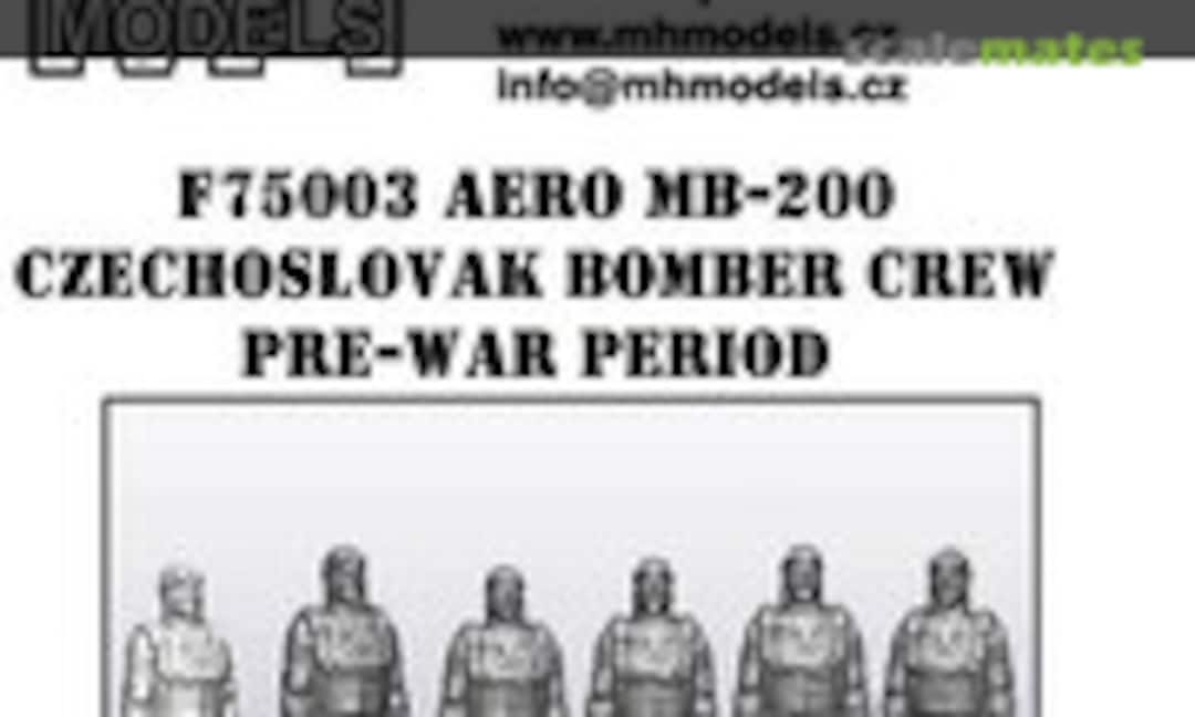1:72 Aero MB-200 Czechoslovak bomber crew, pre-war period (MH Models F75003) F75003
