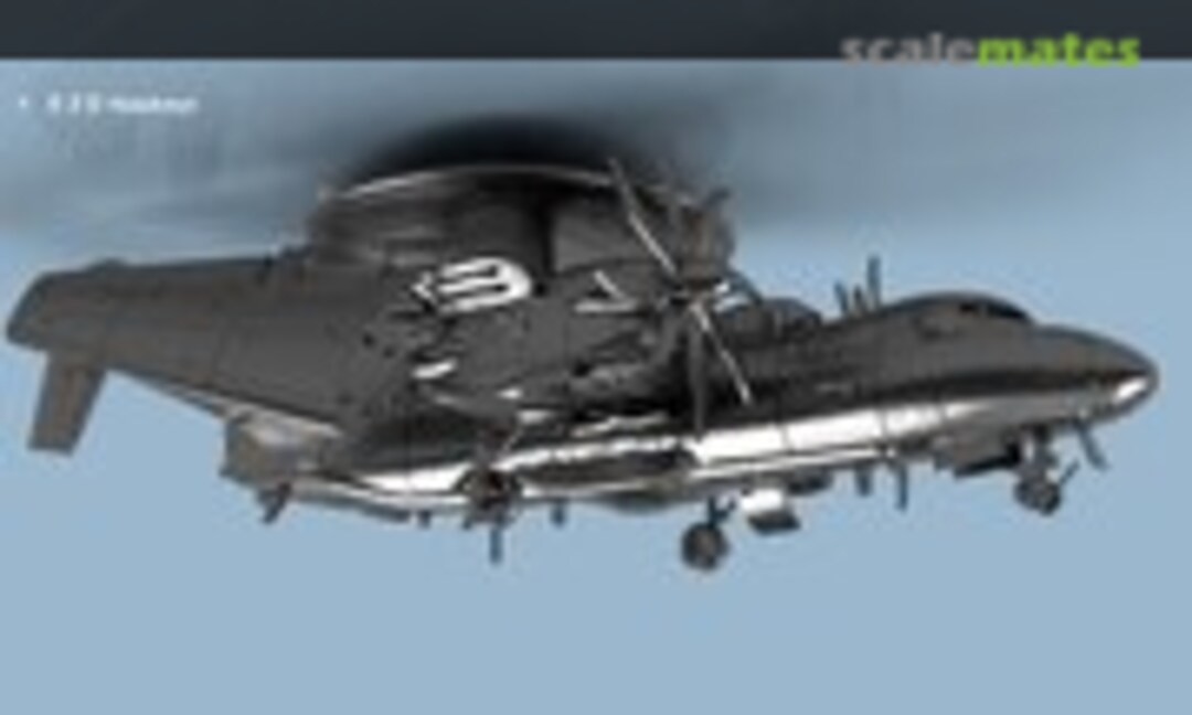 1:350 Grumann E-2 D Hawkeye - folded wings (L'Arsenal 3D 350 203) 3D 350 203