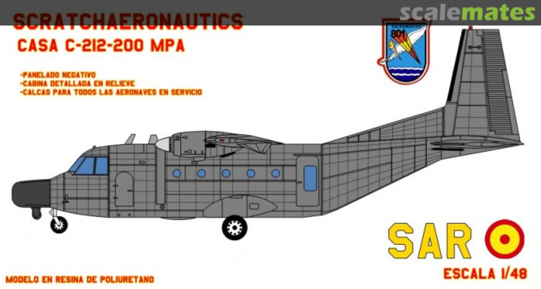Boxart CASA C-212-200 SAR SC00000 Scratchaeronautics Boxart CASA C-212-200 SAR SC00000 Scratchaeronautics