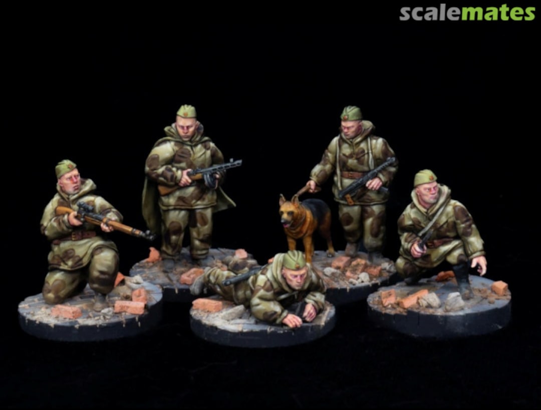 Boxart Soviet scout soldiers - WWII 56200106 EMP3d