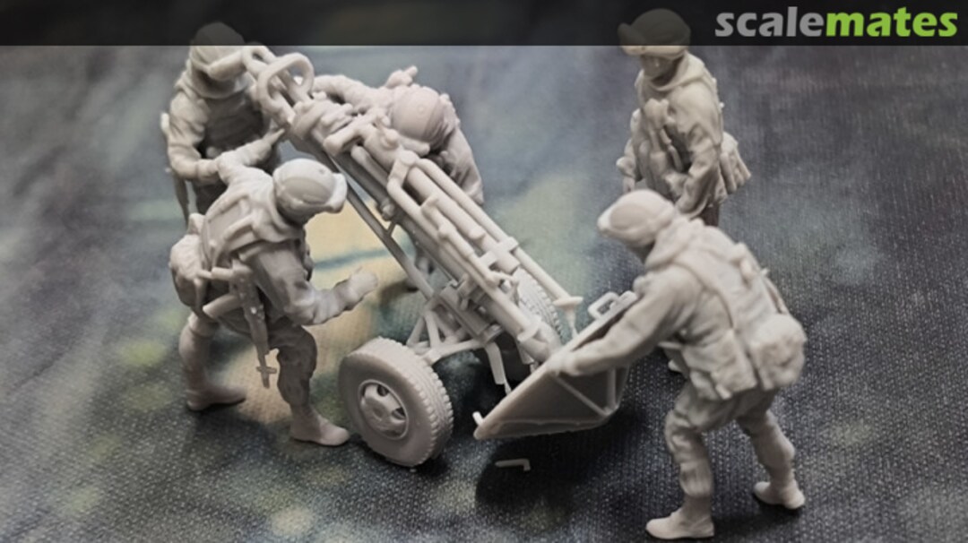 Boxart 2S12 120mm Mobile Mortar Team  MiaoHang Model Studio 喵航模玩工室作