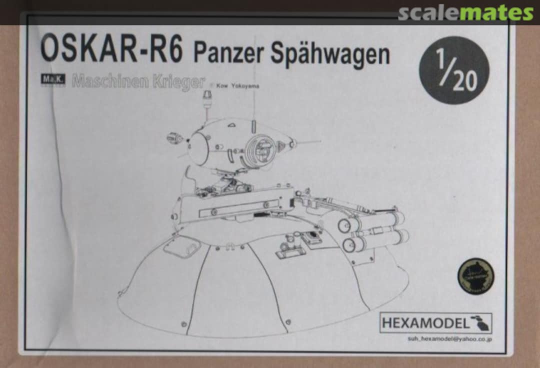 Boxart Oskar-R6 MAK 03 HEXAMODEL