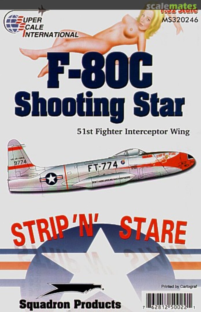 Boxart F-80C Shooting Star MS320246 SuperScale International Boxart F-80C Shooting Star MS320246 SuperScale International