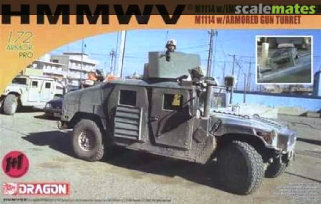 Boxart M1114 w/Improved Air-Conditioner + M1114 w/Armored Gun Turret 7248 Dragon Boxart M1114 w/Improved Air-Conditioner + M1114 w/Armored Gun Turret 7248 Dragon