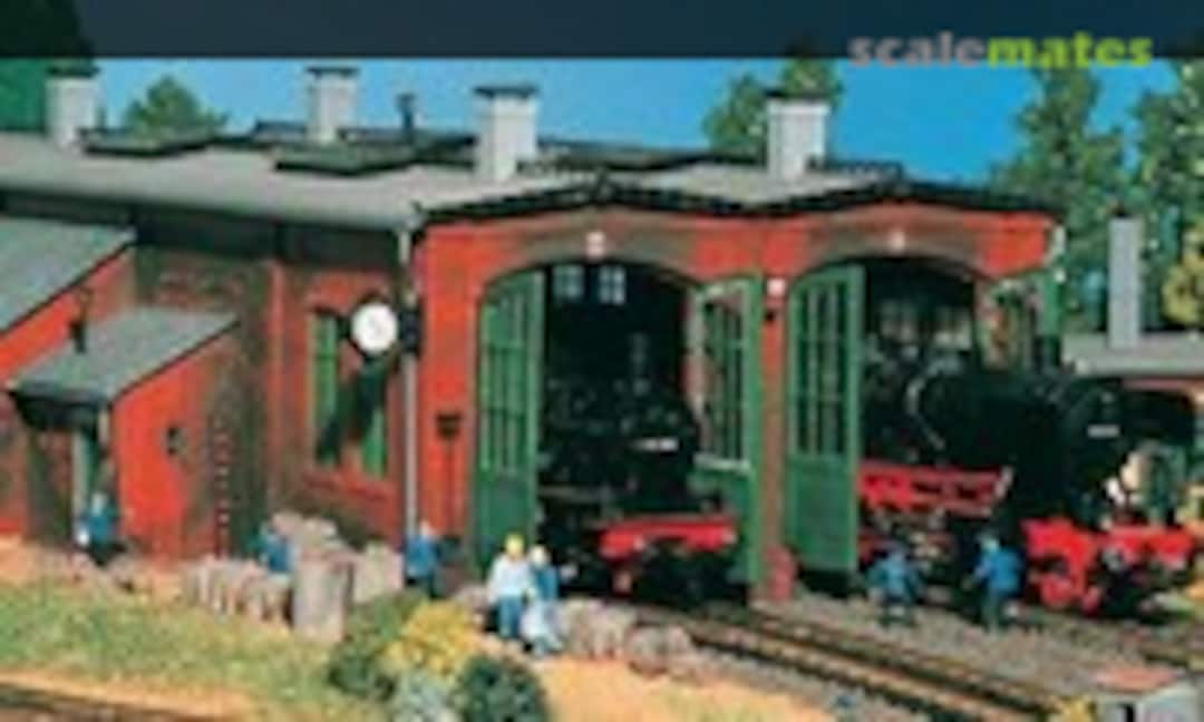 2 road Engine Shed (Vollmer 45752)