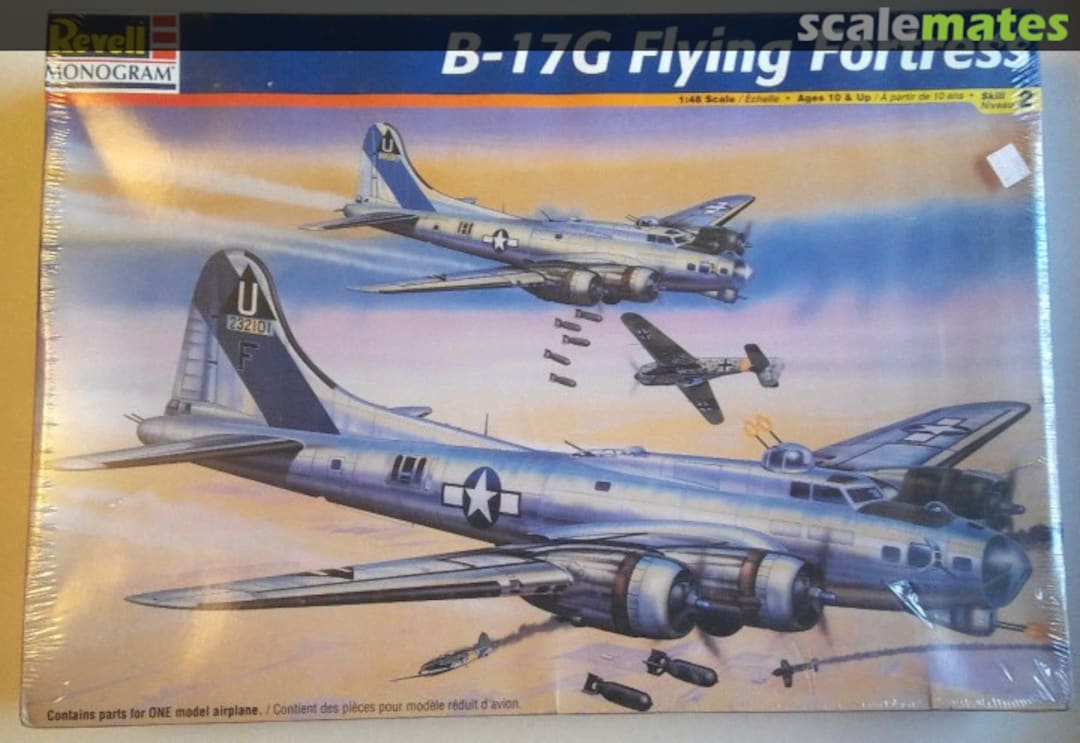 Boxart B-17G Flying Fortress 85-5600 Revell Monogram Boxart B-17G Flying Fortress 85-5600 Revell Monogram