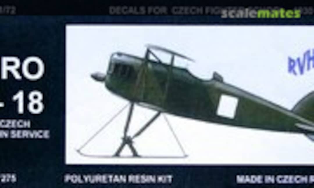 1:72 Aero A-18, with skis (RVHP 7275) 7275