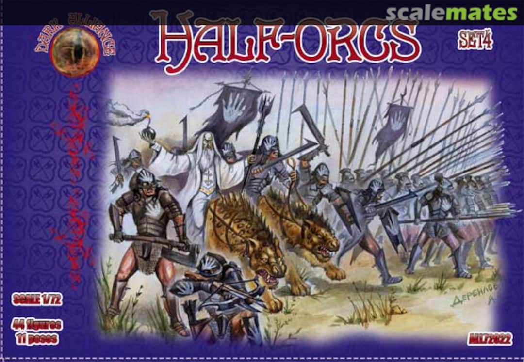Boxart Half Orcs Set #4 Figures (44) ALL72022 Alliance Boxart Half Orcs Set #4 Figures (44) ALL72022 Alliance