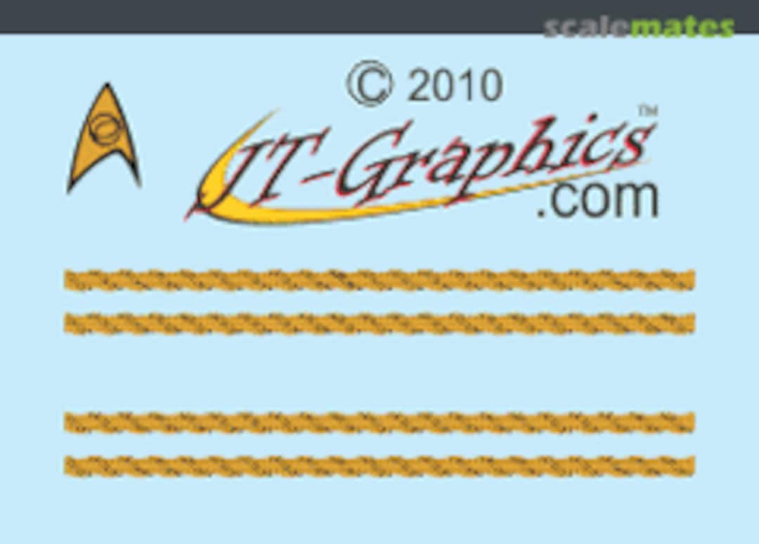 Boxart Mr. Spock Metallic Gold Decals JTG-F05 JT-Graphics Boxart Mr. Spock Metallic Gold Decals JTG-F05 JT-Graphics