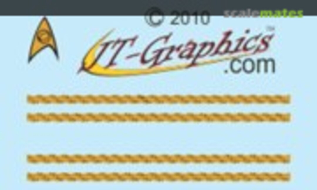 1:12 Mr. Spock Metallic Gold Decals (JT-Graphics JTG-F05) JTG-F05