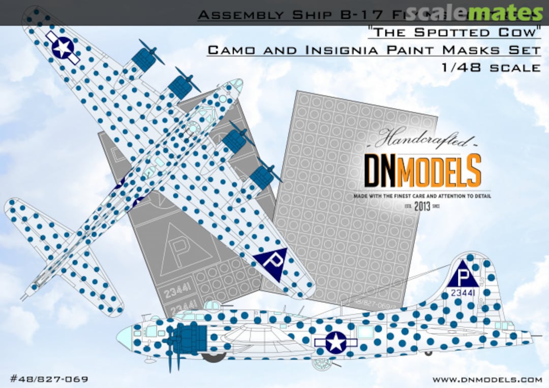 Boxart The Spotted Cow Assembly Ship - B-17 Flying Fortress 48/827-069 DN Models Boxart The Spotted Cow Assembly Ship - B-17 Flying Fortress 48/827-069 DN Models