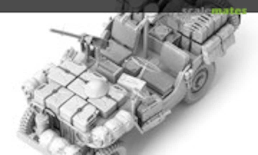 1:16 WWII British SAS 1/4 ton Patrol Car 2 (SOL MM381)