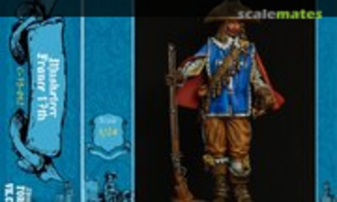 75mm Musketeer (Medieval Forge Miniatures C-75-012) C-75-012