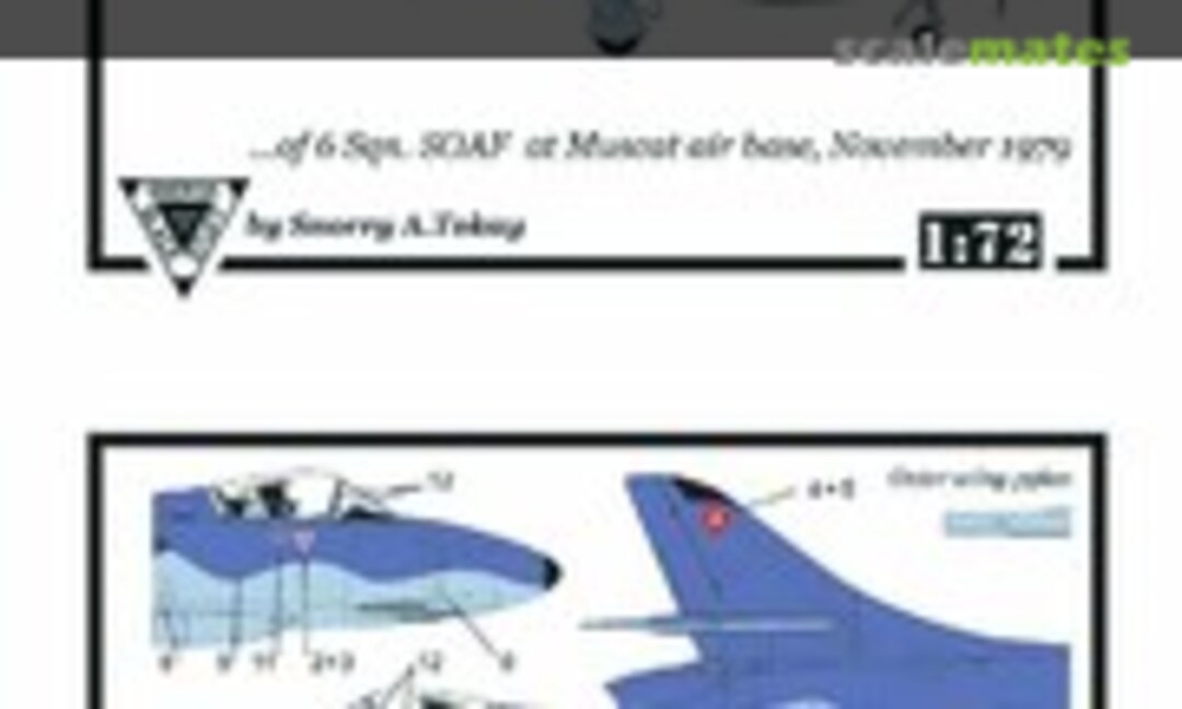 1:72 Omani Hawker Hunter F.73A (Snorsk Black Stuff SBSX01) SBSX01