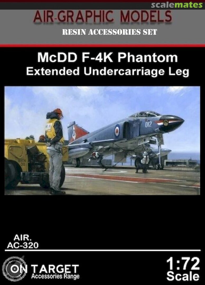 Boxart F-4K Phantom Front Undercarriage Leg AC-320 Air-Graphics Models Boxart F-4K Phantom Front Undercarriage Leg AC-320 Air-Graphics Models